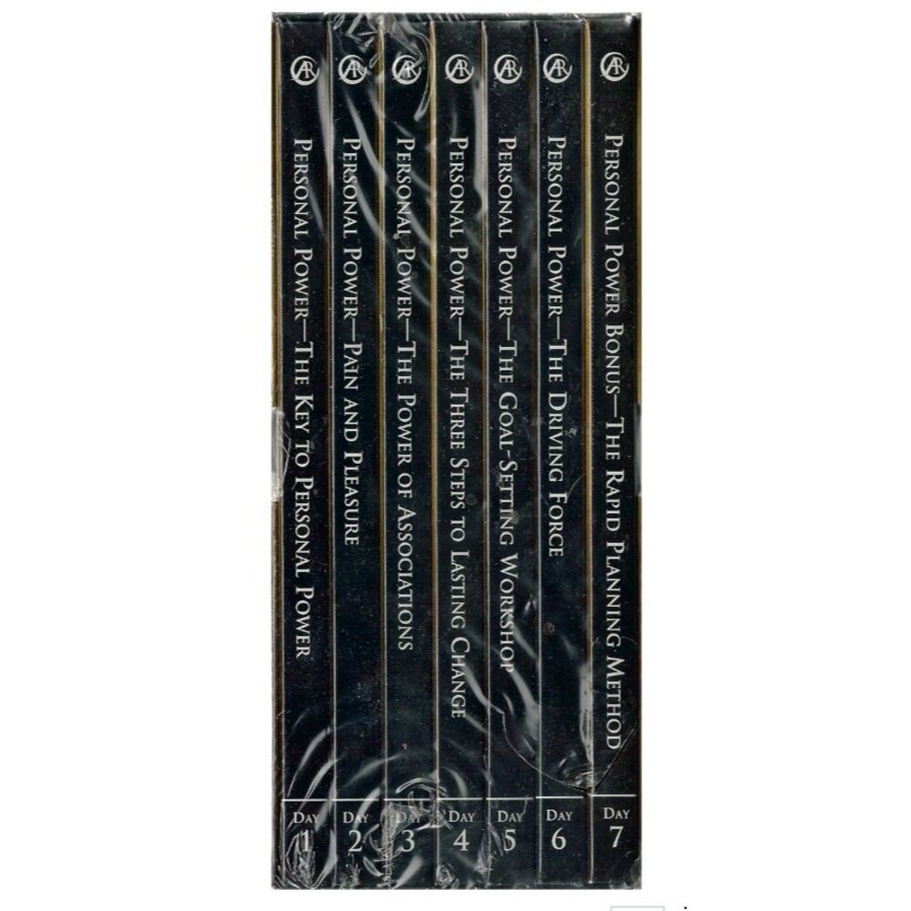 Anthony Robbins Personal Power Classic Edition 7 CD Audio Program New Sealed - Picture 2 of 4